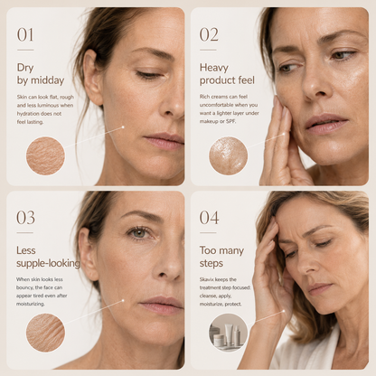 Voxiren Silk Peptide Firming Serum with Marine Collagen